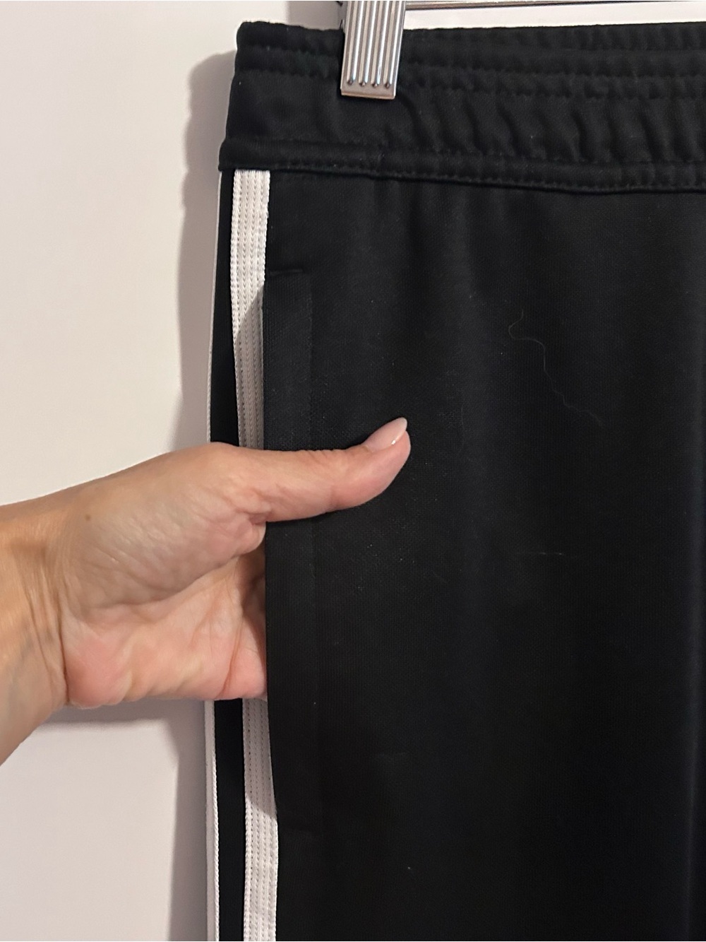 Adidas Climacool Tapered Ankle Track Joggers Athleisure Streetwear Black XS - Picture 13 of 13